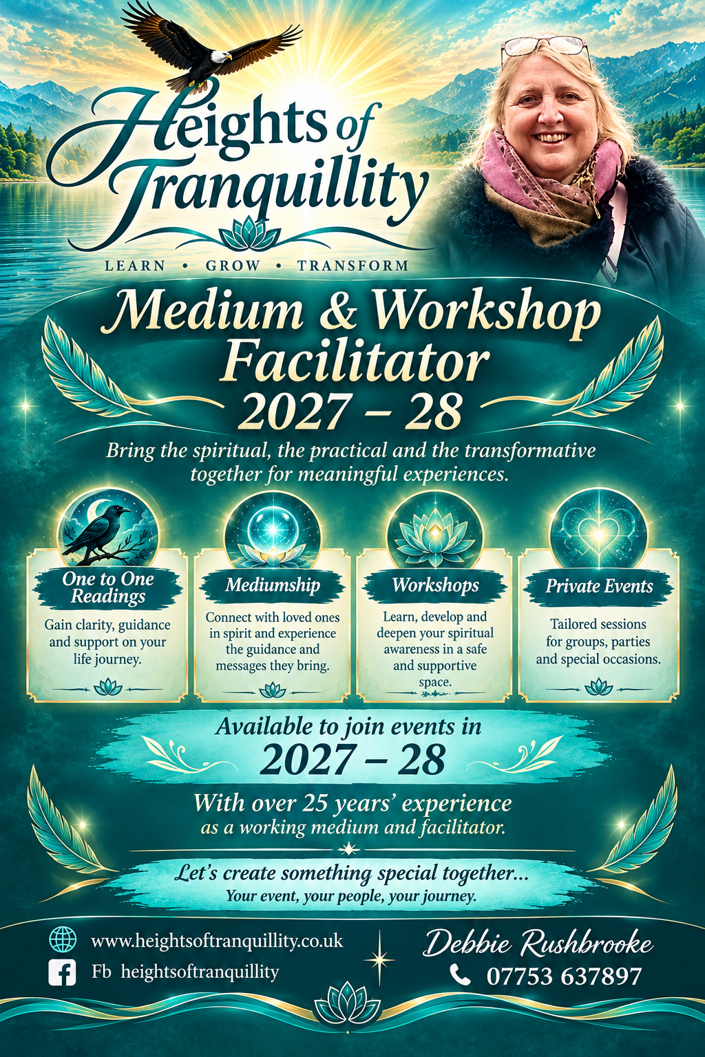 Medium and Workshop Facilitator poster